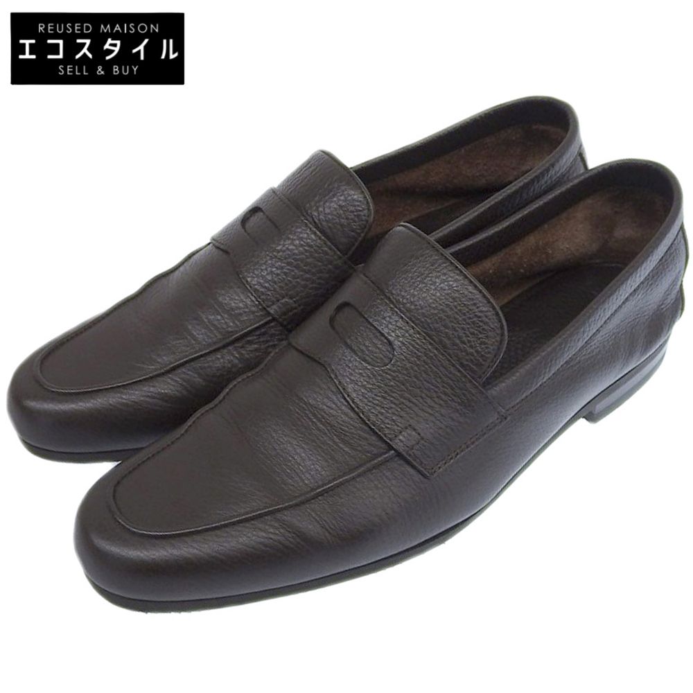 JOHN LOBB ジョンロブ JOHN LOBB ジョンロブ THORNE ソール コインローファー シューズ メンズ ブラウン 6E 6E