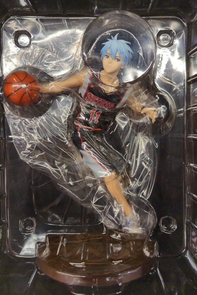 MegaHouse - 新品未開封品　黒子のバスケ　黒子テツヤフィギュア黒ユニフォームver. 黒子のバスケ メガハウス 黒子テツヤ フィギュア 黒ユニフォーム