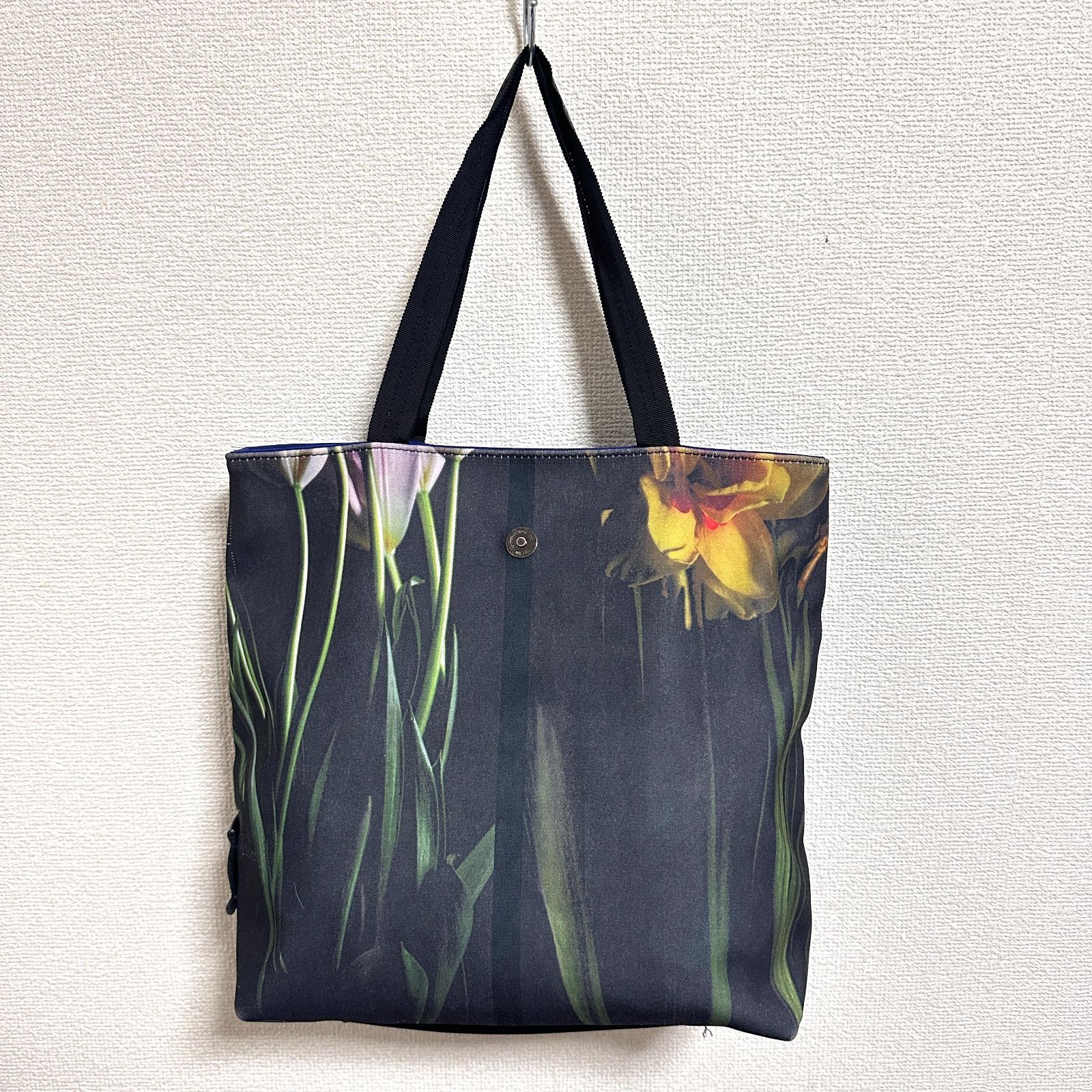 LANVIN en Bleu ランバンオンブルー 2way 花柄フォトプリント トート 
