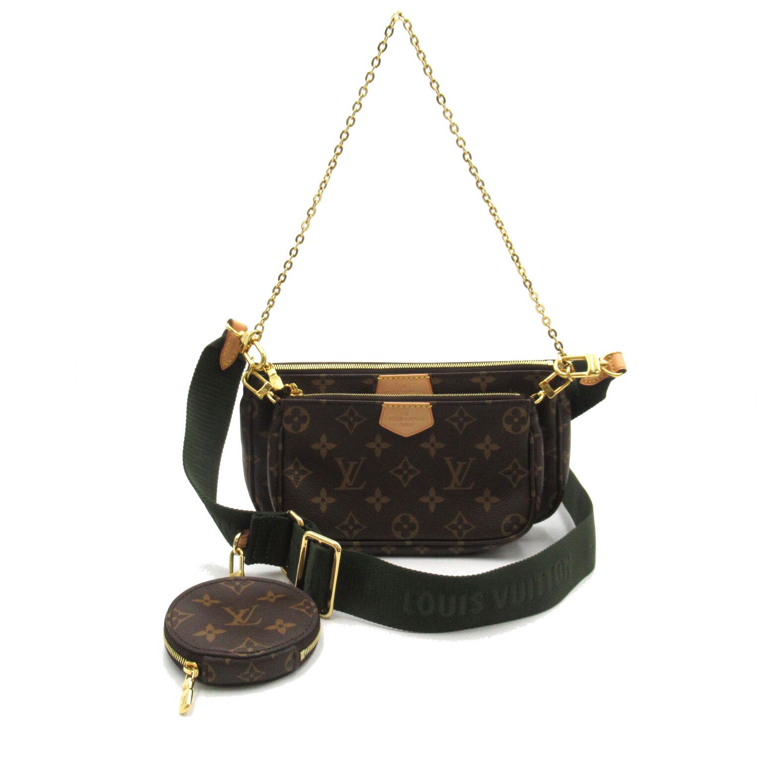 ヴィトンポーチ、ショルダー付き LOUIS VUITTON】ルイ・ヴィトン