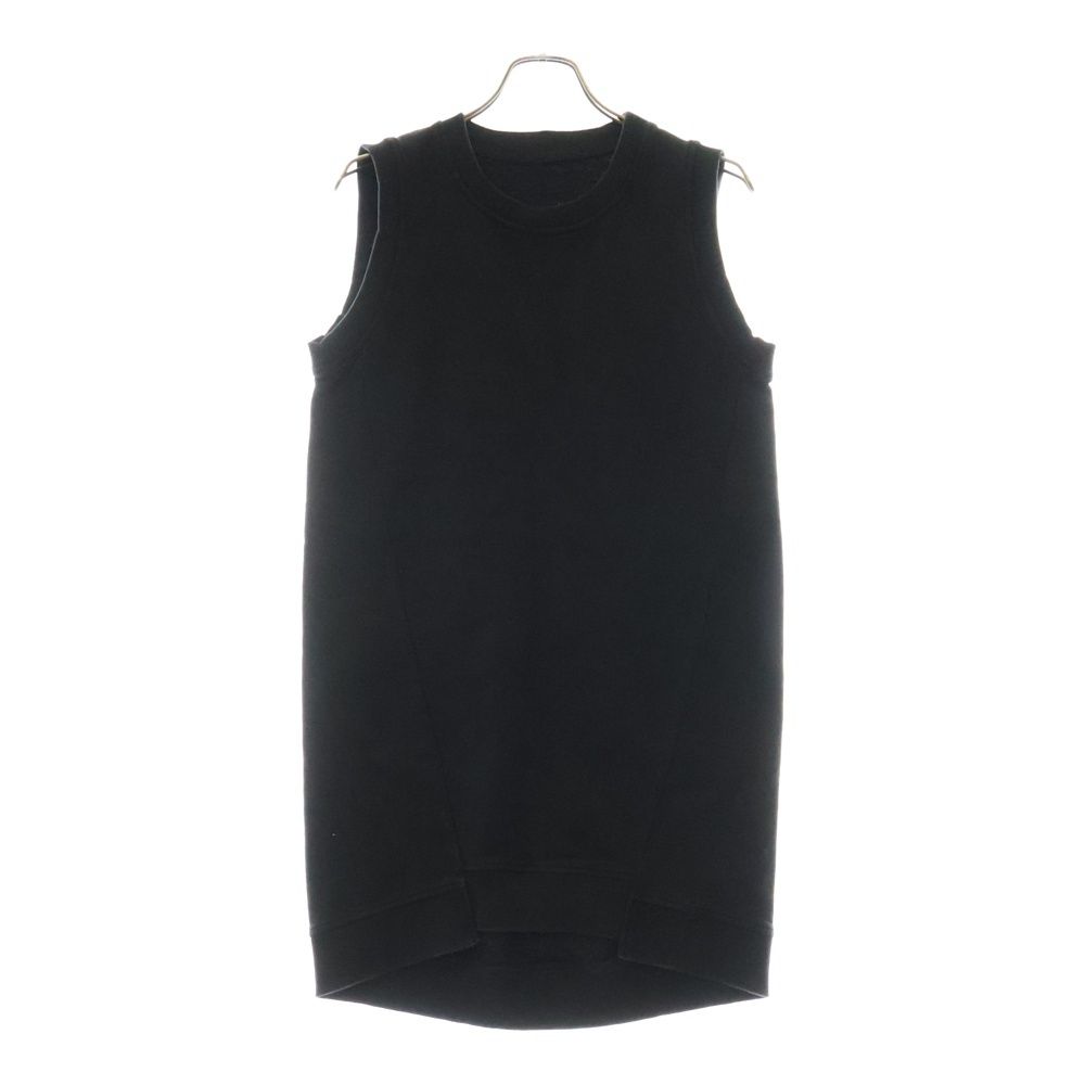 MM6 Maison Margiela エムエムシックスメゾンマルジェラ 18AW スウェット ベスト S32CU0015 ブラック レディース MM6 Maison Margiela (エムエムシックスメゾンマルジェラ) 18AW