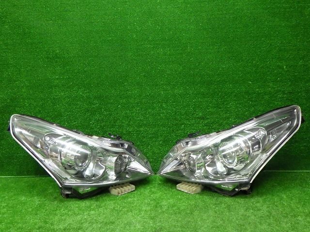 スカイライン ヘッドライト 左右 HID V36 NV36 後期 100-23075 D バラスト付 日産 250619039