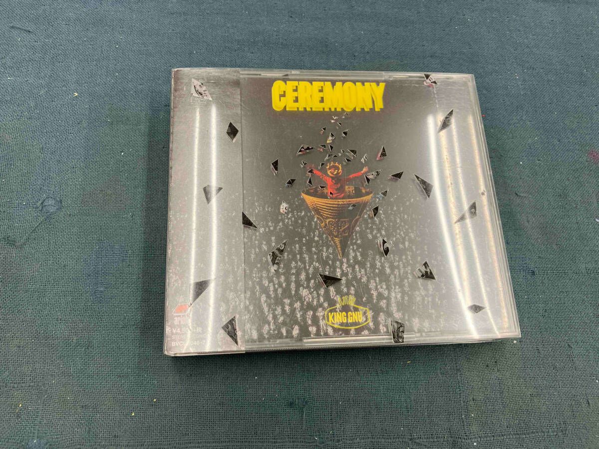 CEREMONY 初回生産限定盤 King Gnu　ブルーレイ Amazon.co.jp: キングヌー CEREMONY 初回生産限定盤 C D