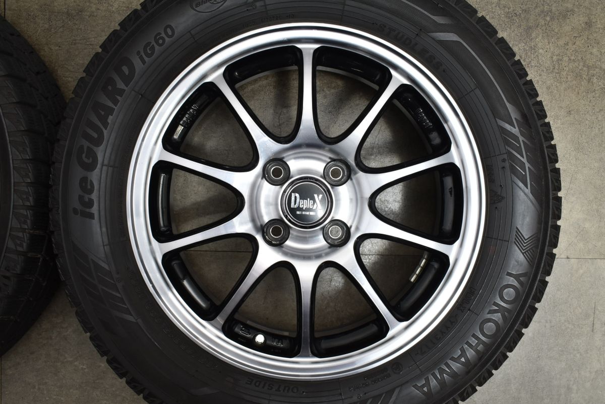 GB3 GB4 フリードサイズ】Duplex 15in 5.5J +45 PCD100 ヨコハマ