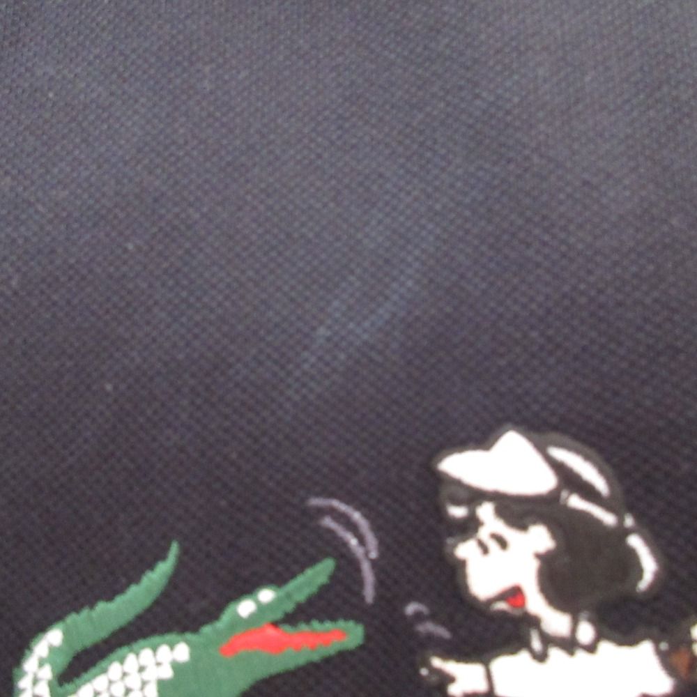 美品!　希少品　ラコステ　LACOSTE　ピーナッツコラボ　ルーシー　ポロシャツ 稀少】ラコステ×ピーナッツ コラボポロシャツ 刺繍 ルーシー