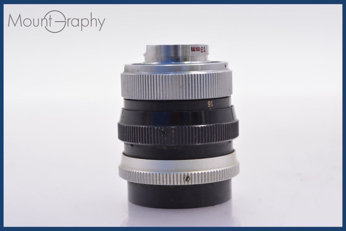  キヤノン Canon C-8 13 mm F 1.8 同梱可 mj 5231 その他 カメラ