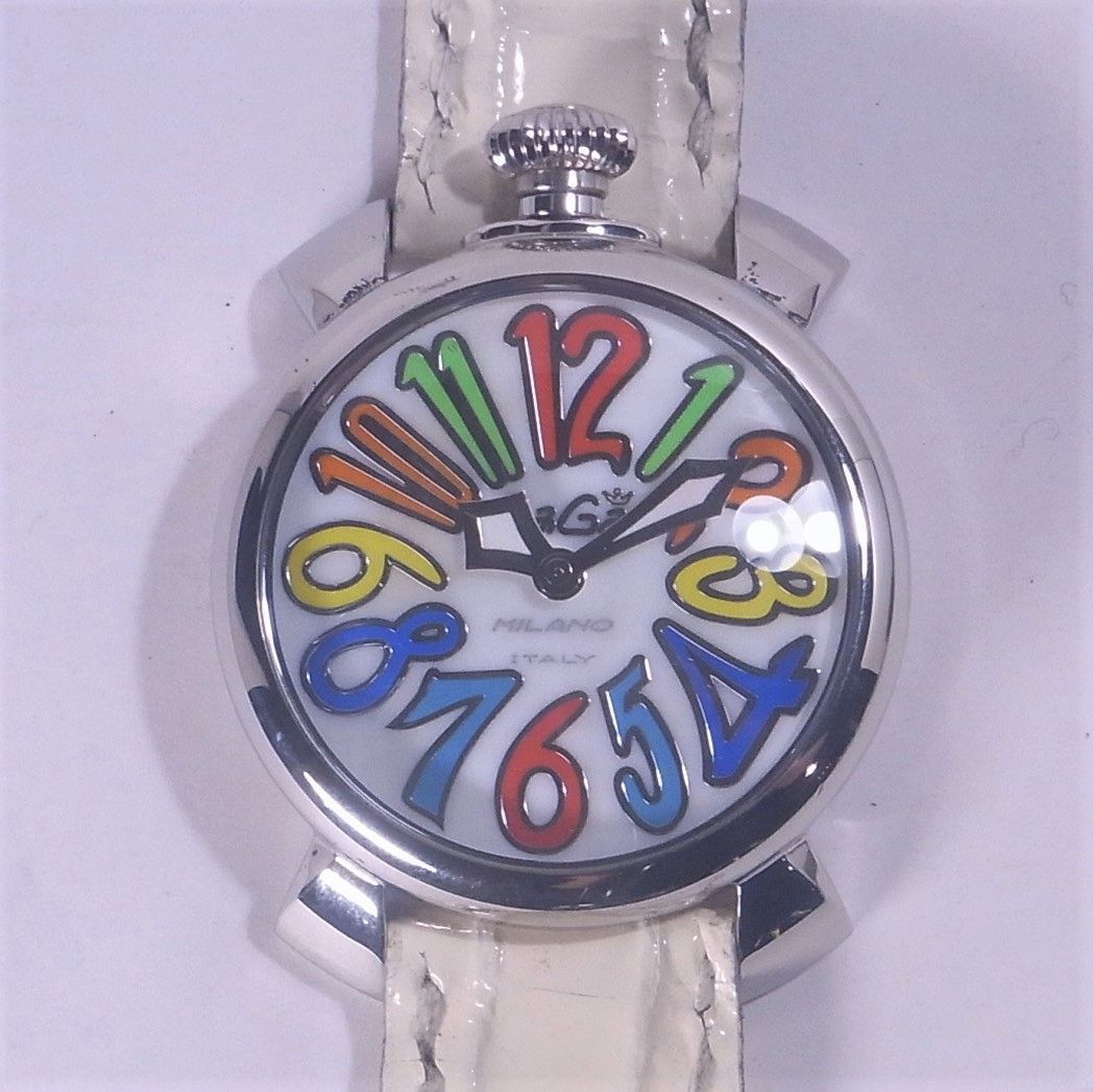 け格定だ ガガミラノ 腕時計 可動品 マヌアーレ40 - peshawarichappals.pk