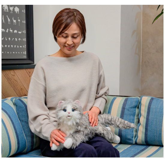 あまえんぼうねこちゃん アイスグレー