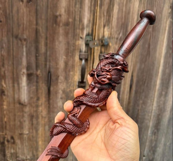 桃木剣 風水剣 龍剣 宝剣 法剣 魔除け 厄除け お守り 風水アイテム 鎮宅玄関 開運グッズ 約50CM