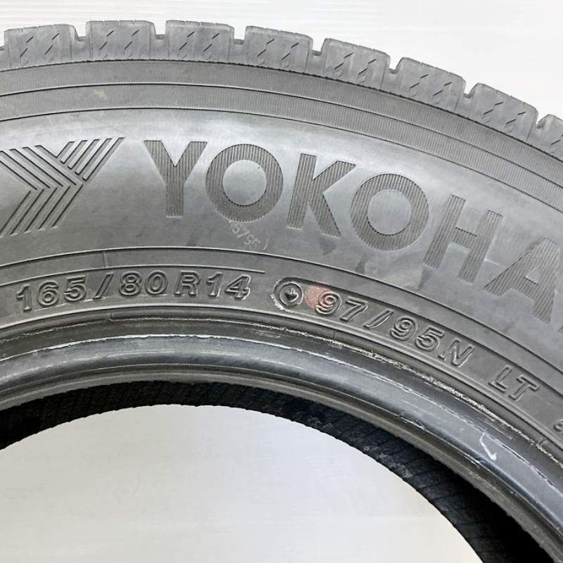 安価 165|80R14 97|95N YOKOHAMA iceGUARD IG91 2本 スタッドレスタイヤ ヨコハマ アイスガード IG91 バネット ボンゴ デリカ などに タイヤ 14インチ 100％本物。