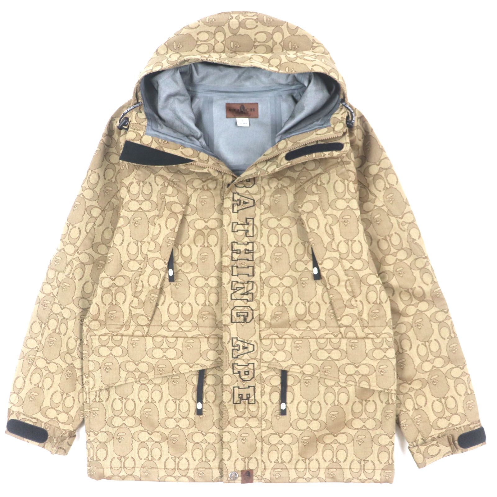 極美品▽COACH BAPE コーチ エイプ 001HJG231904X シグネチャー