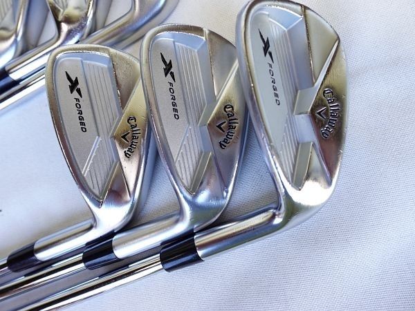 左利き レフティ】キャロウェイ X FORGED アイアン 6本 S 初心者