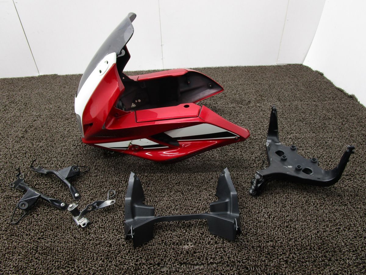 CB400SB レボ アッパーカウル ヘッドライト スクリーン A5989 ステー NC42 ホンダ NC42E スーパーボルドール REVO 動画有 FI