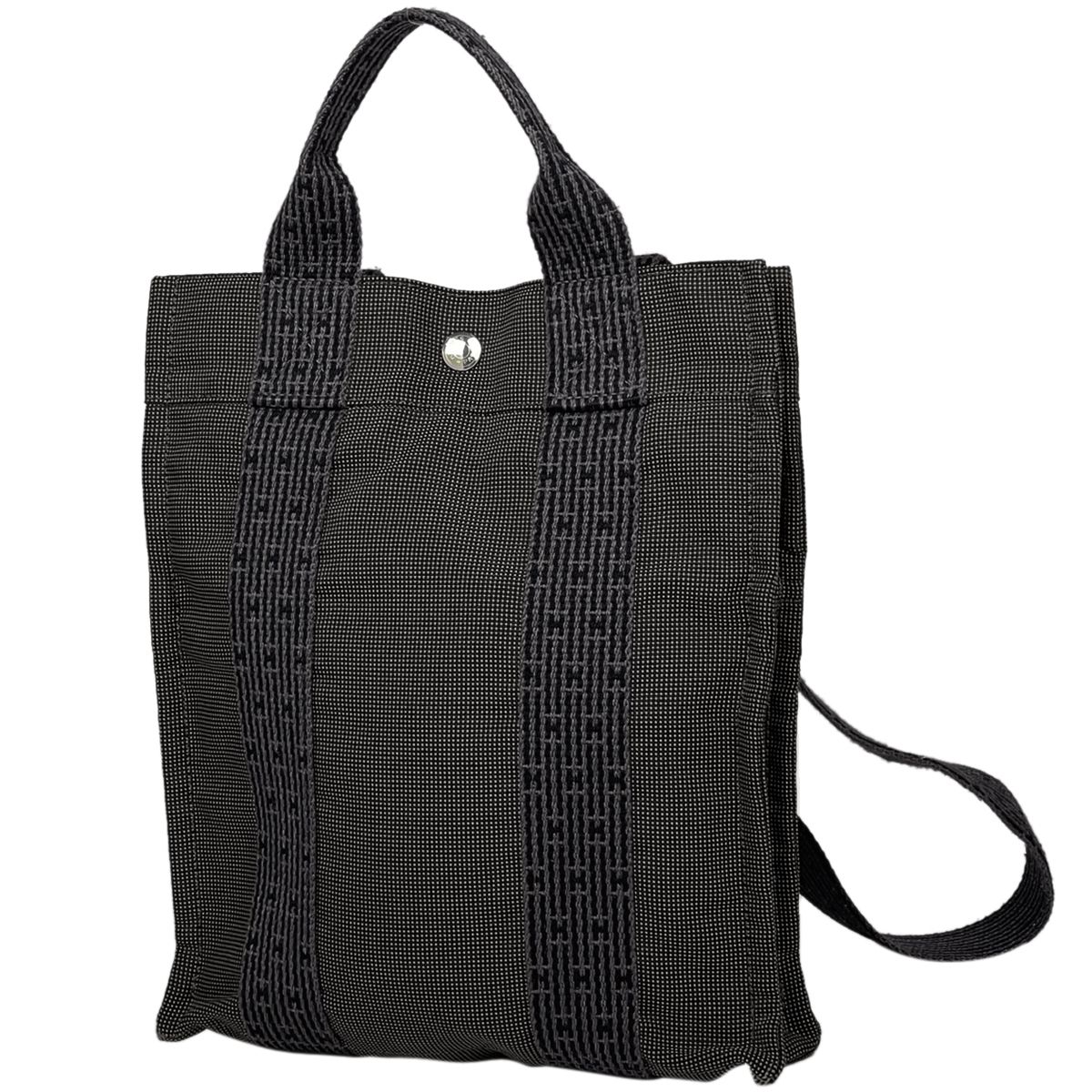 HERMES エルメス リュック エールラインアドPM キャンバス 南京錠
