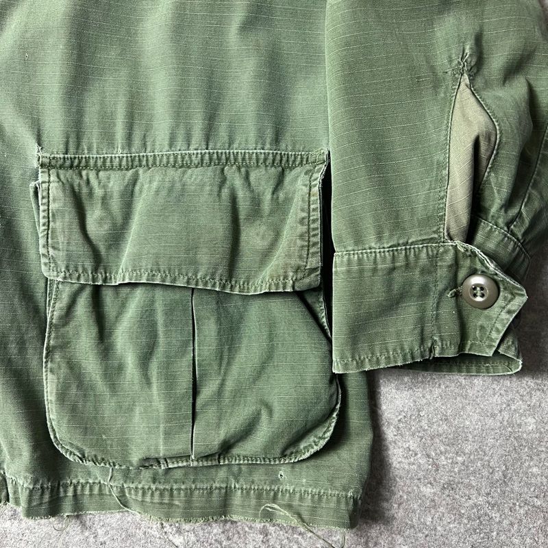 60s 68年製 US ARMY 米軍実物 4th ジャングルファティーグ ジャケット