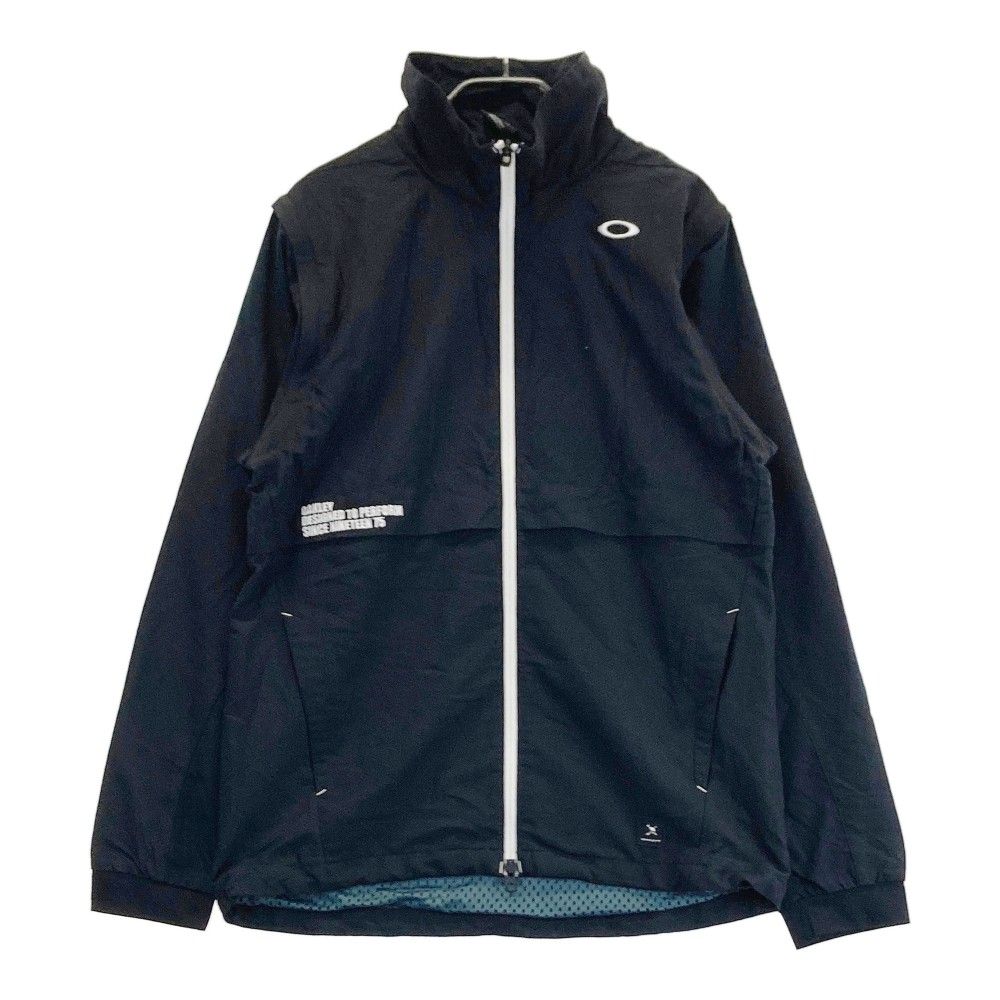 OAKLEY 2WAYジャケット L ゴルフ 2way】OAKLEYウェア（L） OAKLEY オークリー 裏メッシュ 2way ジップ