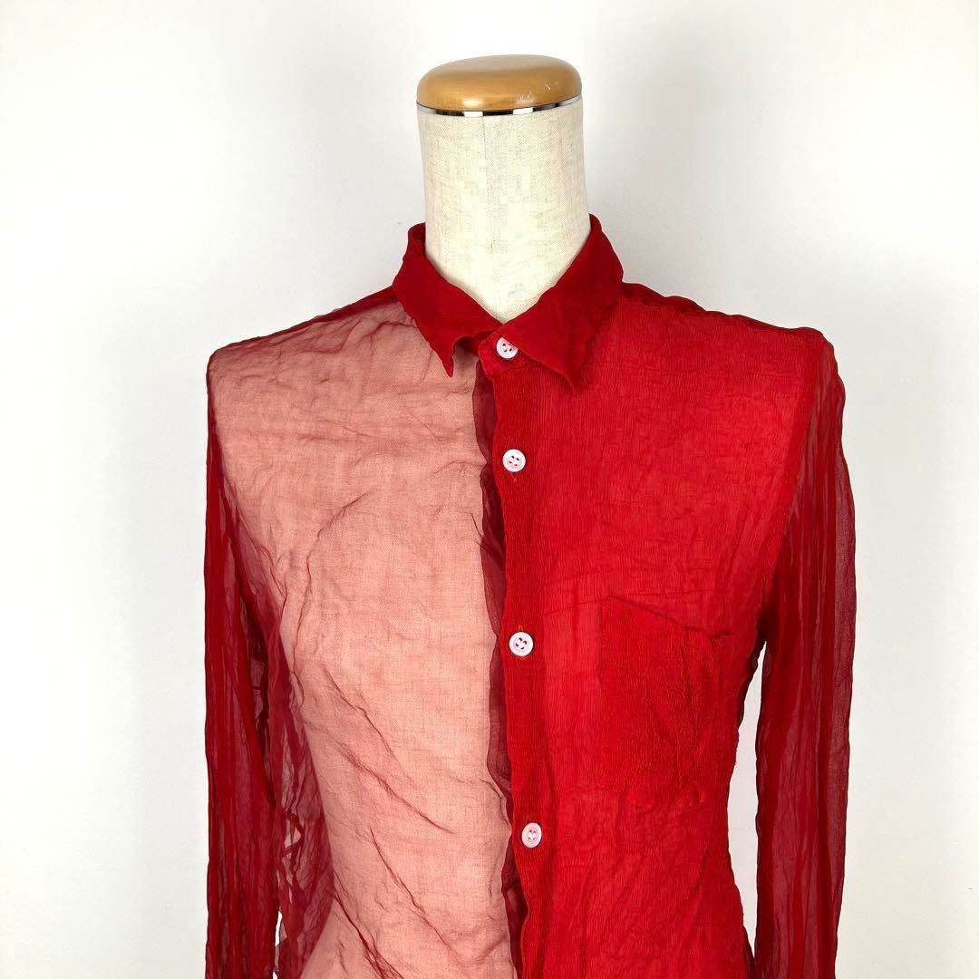 COMME des GARCONS コムデギャルソン オーガンジー長袖スタンダード