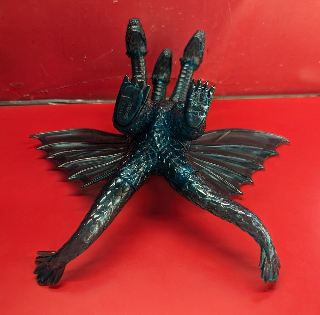 マーミット キングギドラ クリアブルー成型 未塗装 - メルカリ