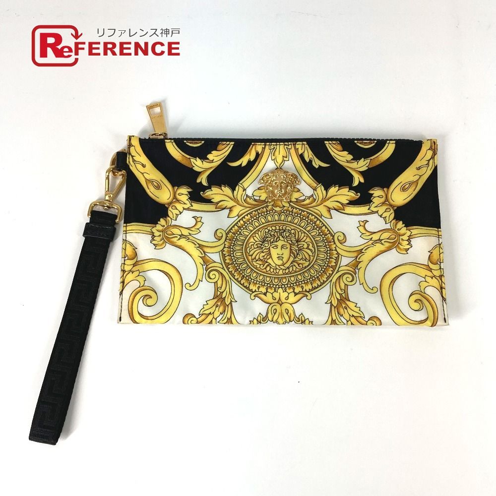 VERSACE ヴェルサーチ クラッチバッグ メデューサ ナイロン
