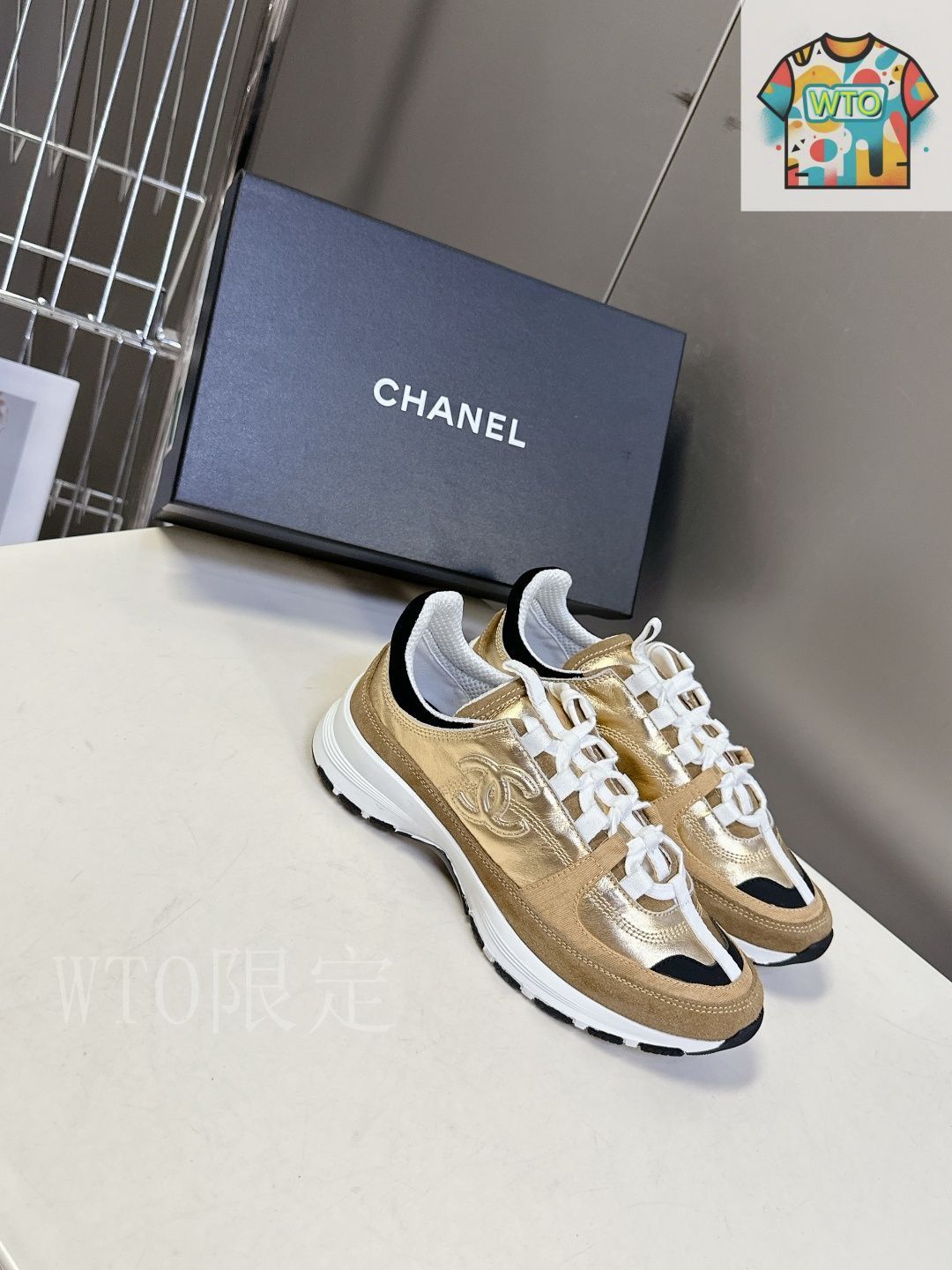 CHANEL シャネル 25A カジュアル スニーカー08-3 - メルカリ