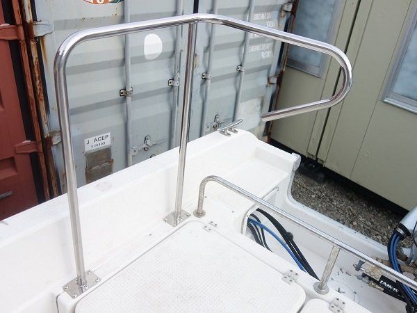 AFバックサイドP型レール500×450×750 左右セット