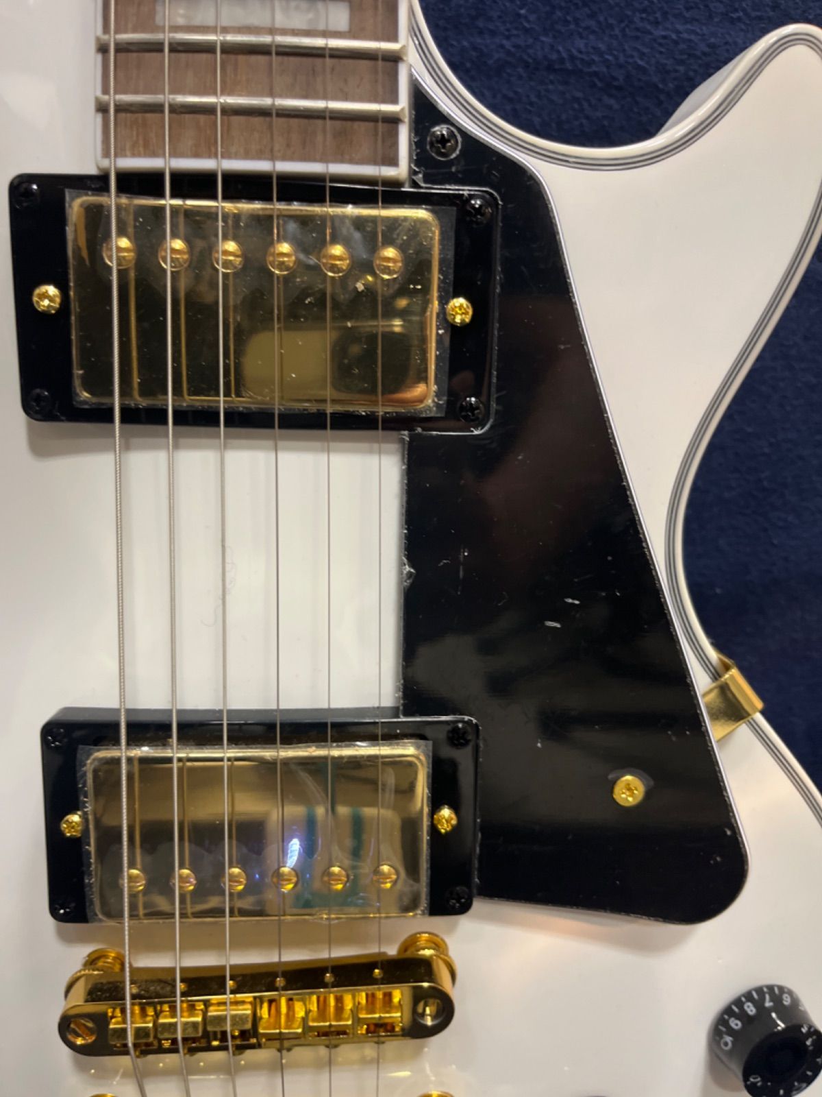 BLITZbyARIA ブリッツ エレキギター BLP-CST WH ケース付属 BLITZ BY