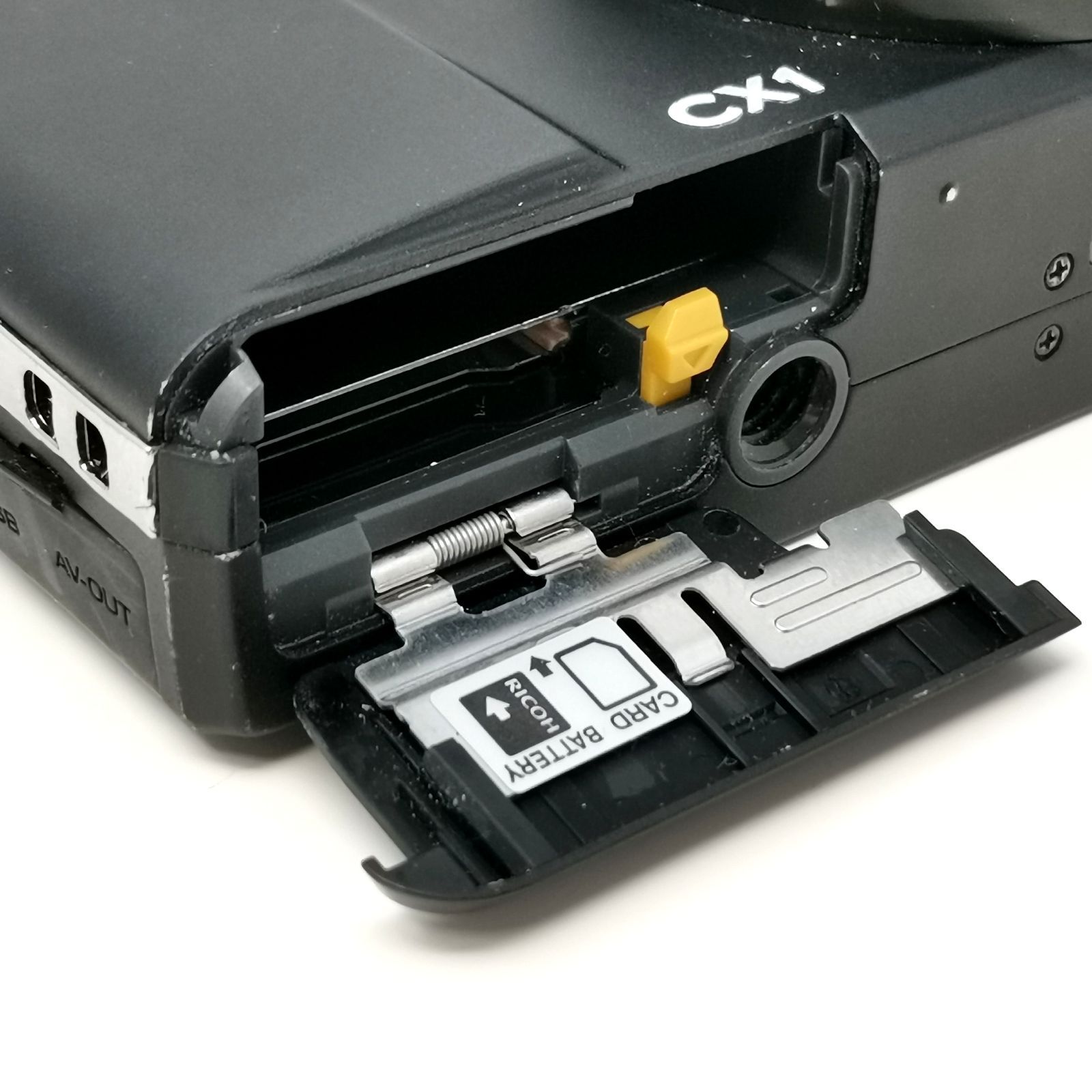 RICOH CX1 ブラック デジタルカメラ 黒 充電器ないため動作未確認 