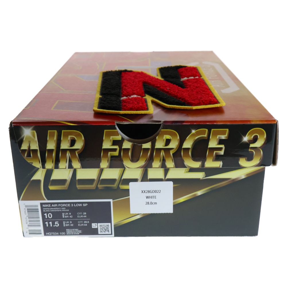 NIKE (ナイキ) ×NIGO Air Force 3 Low SP White Heel Logo OGIN