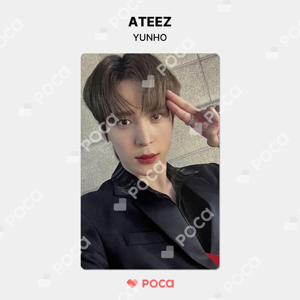 ATEEZ ユノ】 NOT OKAY 通常版 公式 トレカ Pocamarket公式-純正