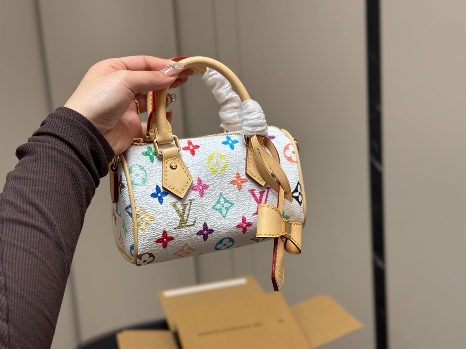 今日 Louis Vuitton Speedy Nano ルイ ヴィトン スピーディ ナノ DECORATOM_COM_BR