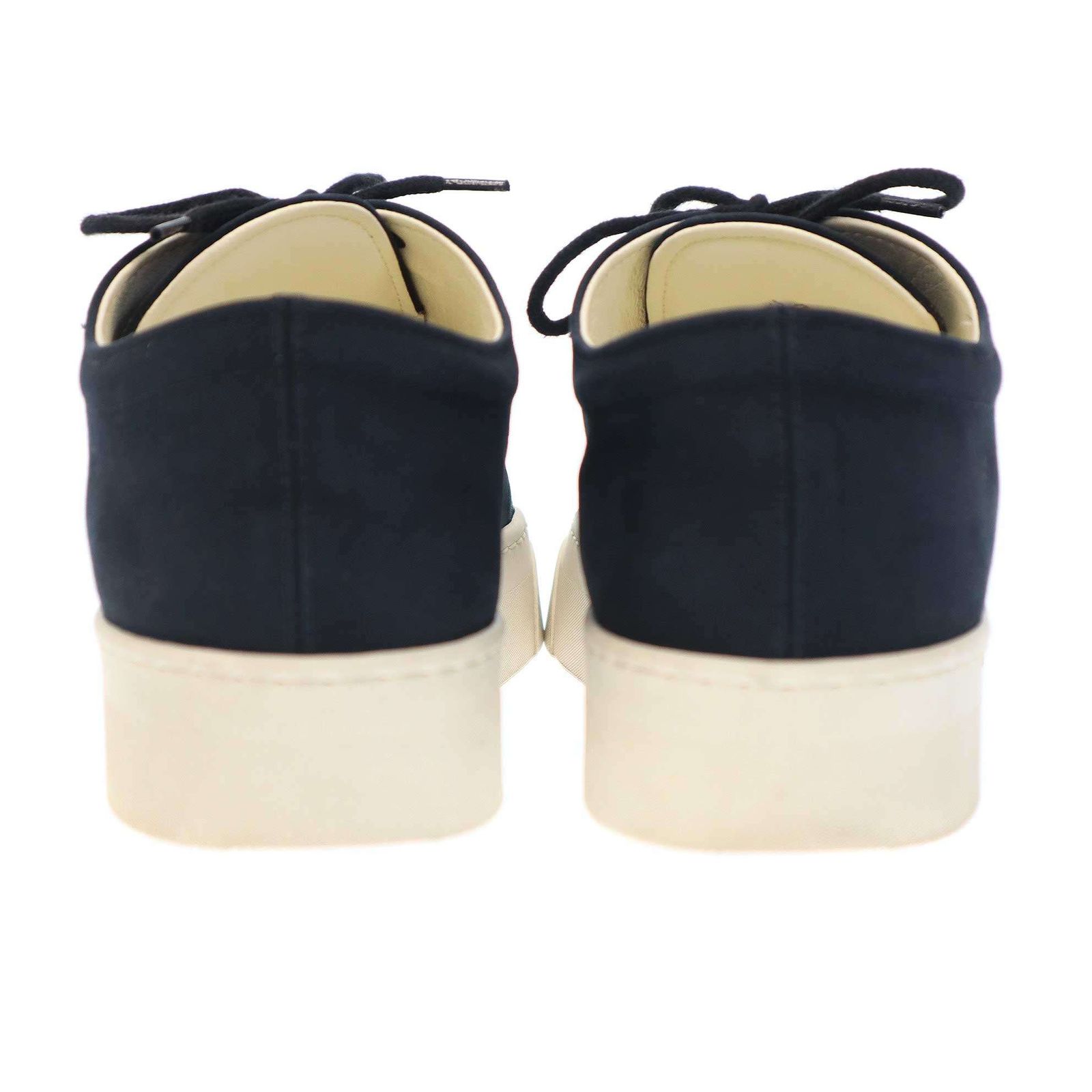 THE ROW ザ ロウ MARIE H LACE-UP レースアップ スニーカー ネイビー系 
