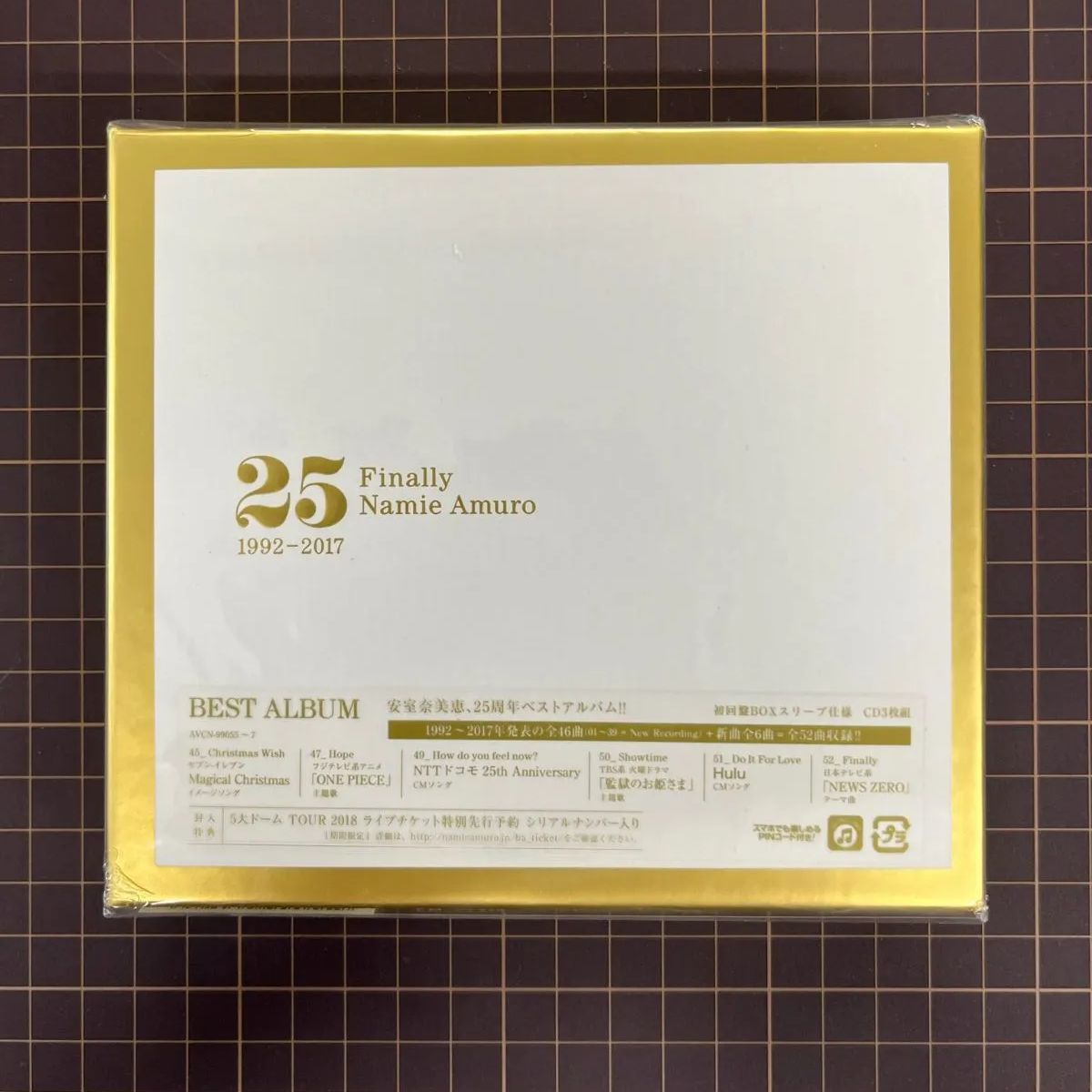 安室奈美恵 Finally Namie Amuro 安室奈美恵25周年ベストアルバム 初回 
