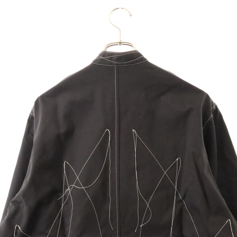 sulvam (サルバム) 24SS ZIP UP JACKET ステッチアウト ジップアップ 