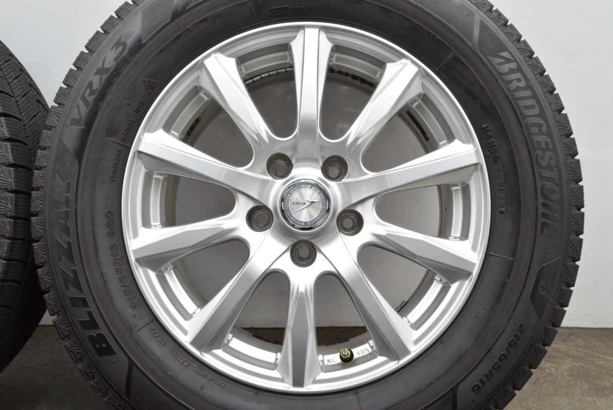 エルグランドE51 215/65R16 ブリヂストンVRXスタッドレス バリ溝 バリ 