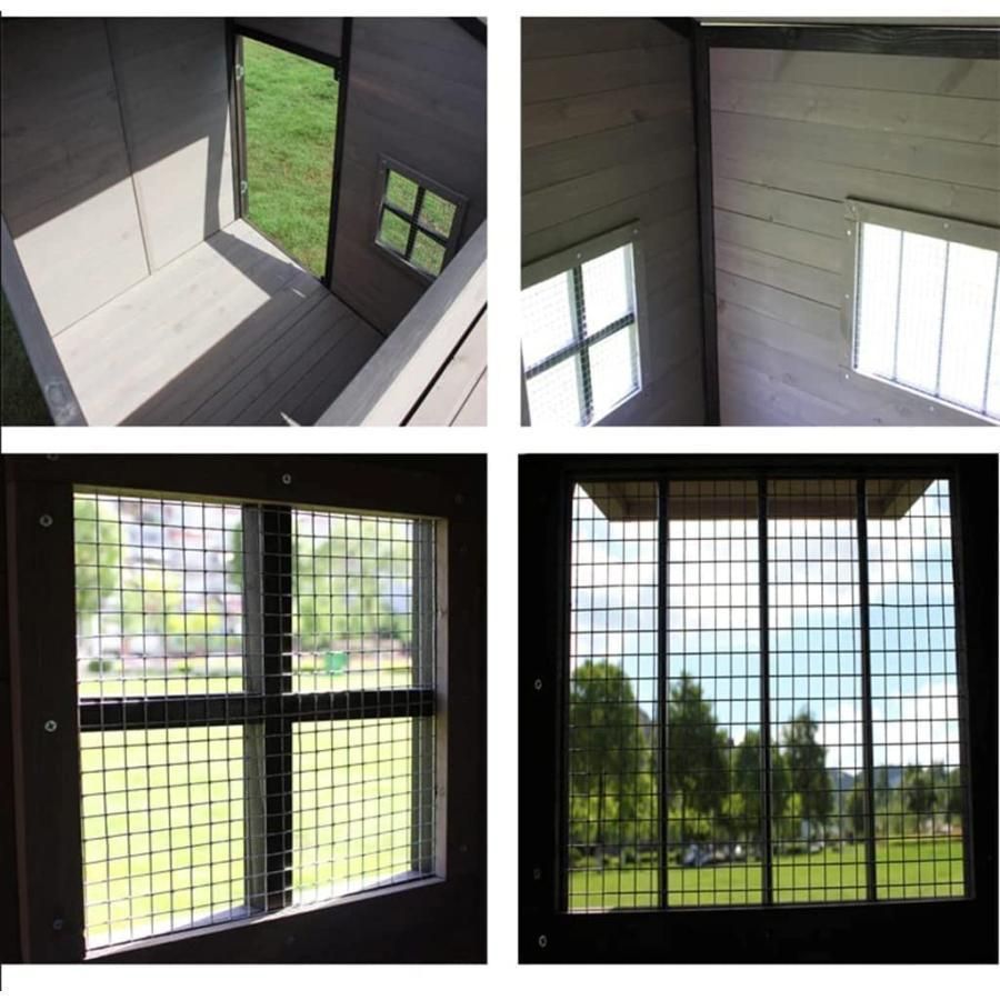 ペットケージ 犬用サークル 中 大型犬 ケージ 無垢材の犬小屋 屋外の木造犬小屋 大型犬小屋 屋外防水犬小屋 Size 84*74*80cm STEELWINDOWSANDDOORS_COM