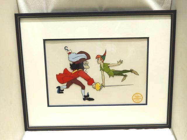 美品 ウォルトディズニー ピーターパン セリグラフ セル画