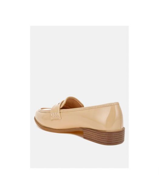 送料無料 ロンドンラグ レディース パンプス シューズ Mogul Penny Strap Detail Womens Loafer Light beige KIN-KAAI_COM