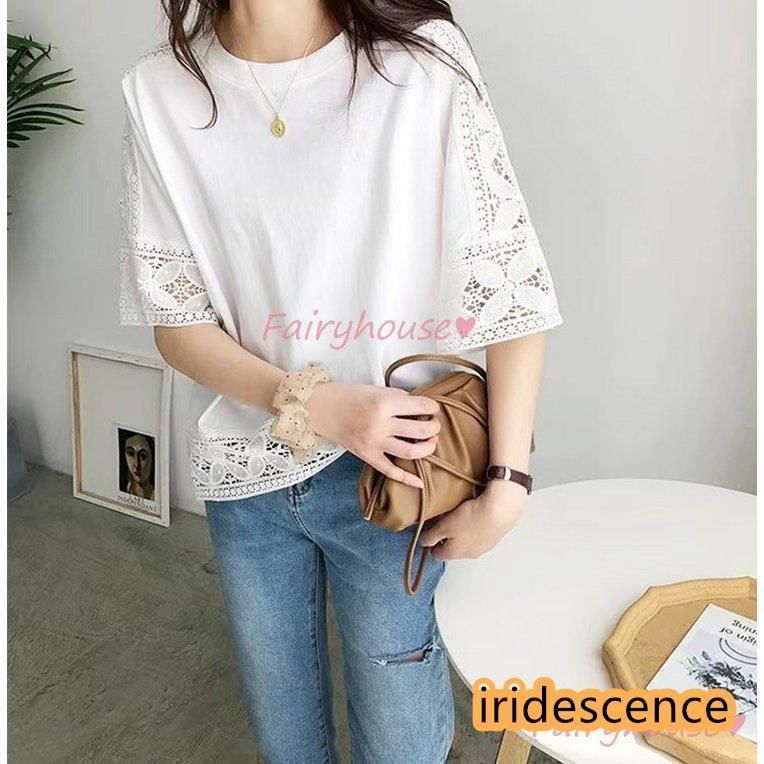 Tシャツ トップス レディース きれいめ 40代 切り替え 半袖トップス 白インナー オシャレ ブラウス tシャツ 韓国風 通勤 着痩せ ニットTシャツ トップス レディース きれいめ 40代 春夏 半袖