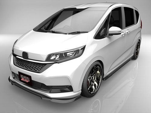 フリード モデューロX GB5 後期 フロントアンダースポイラー エアロパーツ 説明文を必ずお読みください