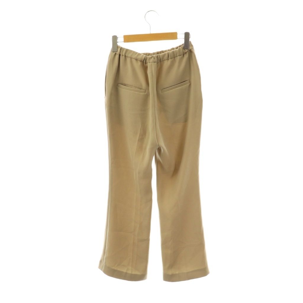 Deuxieme Classe MODY ストレッチフレアパンツ 34 ベージュ Deuxieme Classe MODY ストレッチフレアパンツ 34 ベージュ