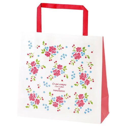 ローズガーデン紙袋 26×10×23cm 50枚 61-267-13-2