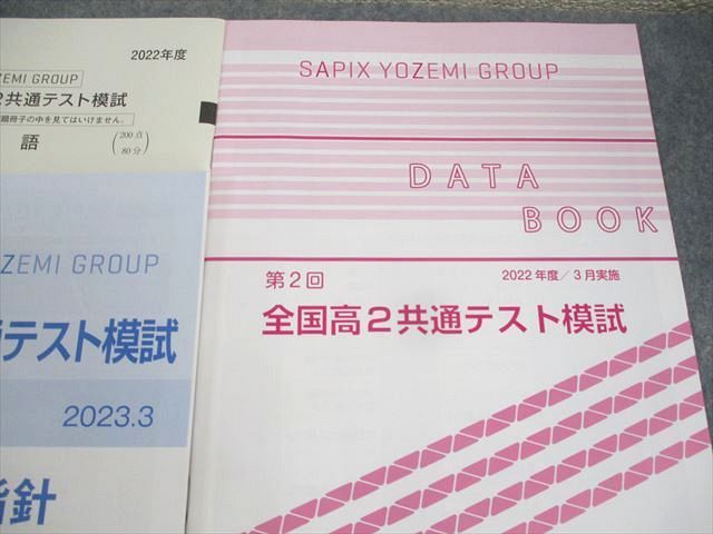 昔の模擬試験　代々木ゼミナール　私大文理模試第2回　1981年11月実施 昔の模擬試験 代々木ゼミナール 私大文理模試第1回 1981年9