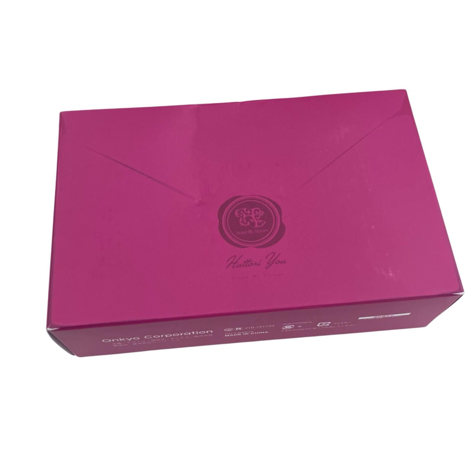 186000 ONKYO オンキョー ワイヤレスイヤホン スタンドマイヒーローズ Hattori You CP-TWS01A ホワイト