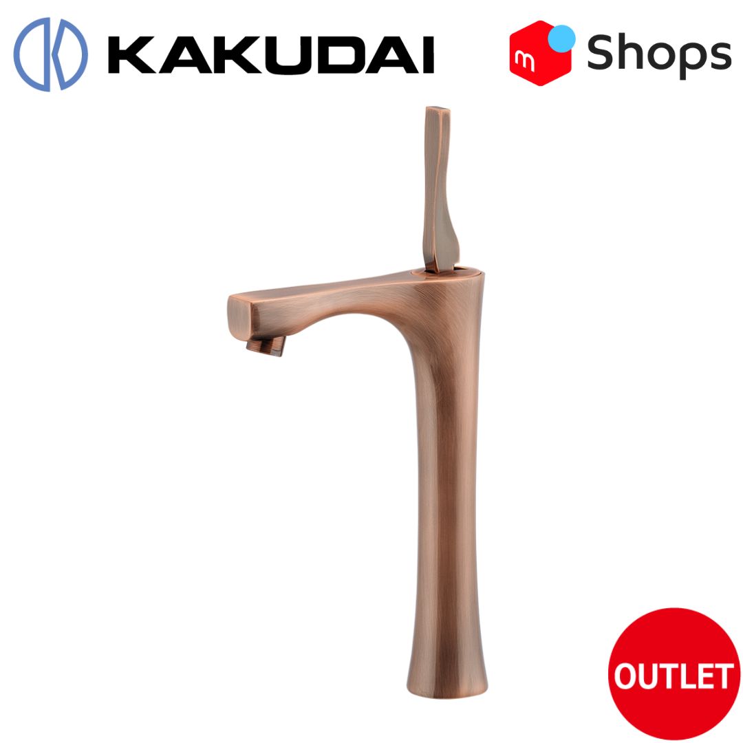 新品未使用】 KAKUDAI シングルレバー立水栓（トール） ブロンズ _ 716 