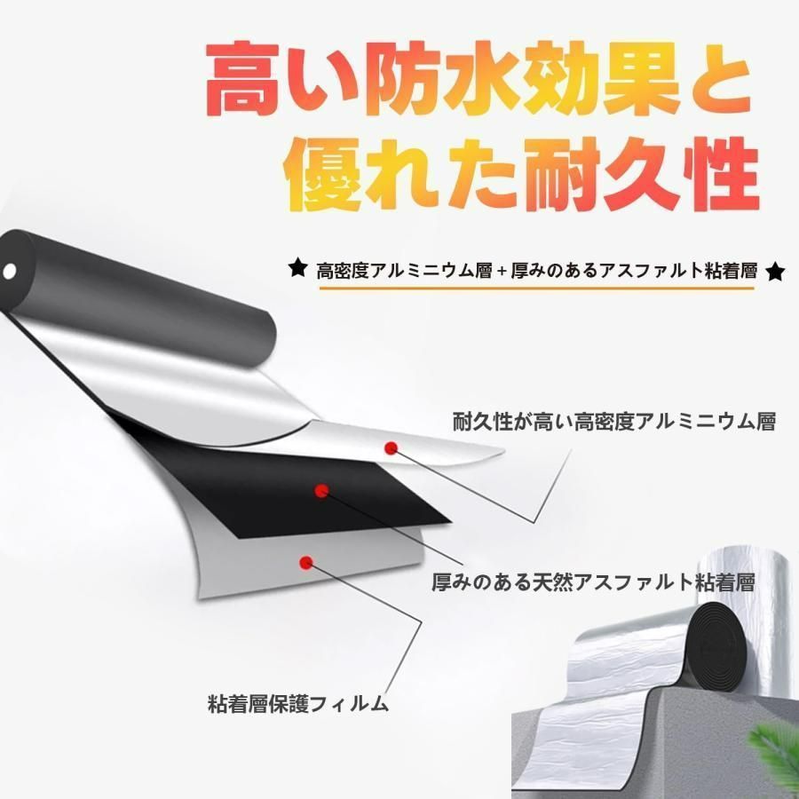 ダクトテープ強力防水シート