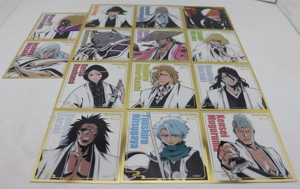 BLEACH WORLD クリアミニ色紙 BLEACH クリアミニ色紙コレクション