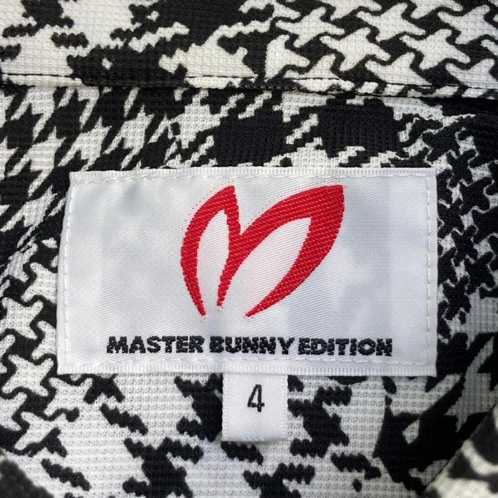 サイズ：4 MASTER BUNNY EDITION マスターバニーエディション × LIBERTY 半袖ポロシャツ ペイズリー柄 ベージュ系 [240101416995] ゴルフウェア メンズ ストスト サイズ：4 MASTER BUNNY EDITION マスターバニーエディション