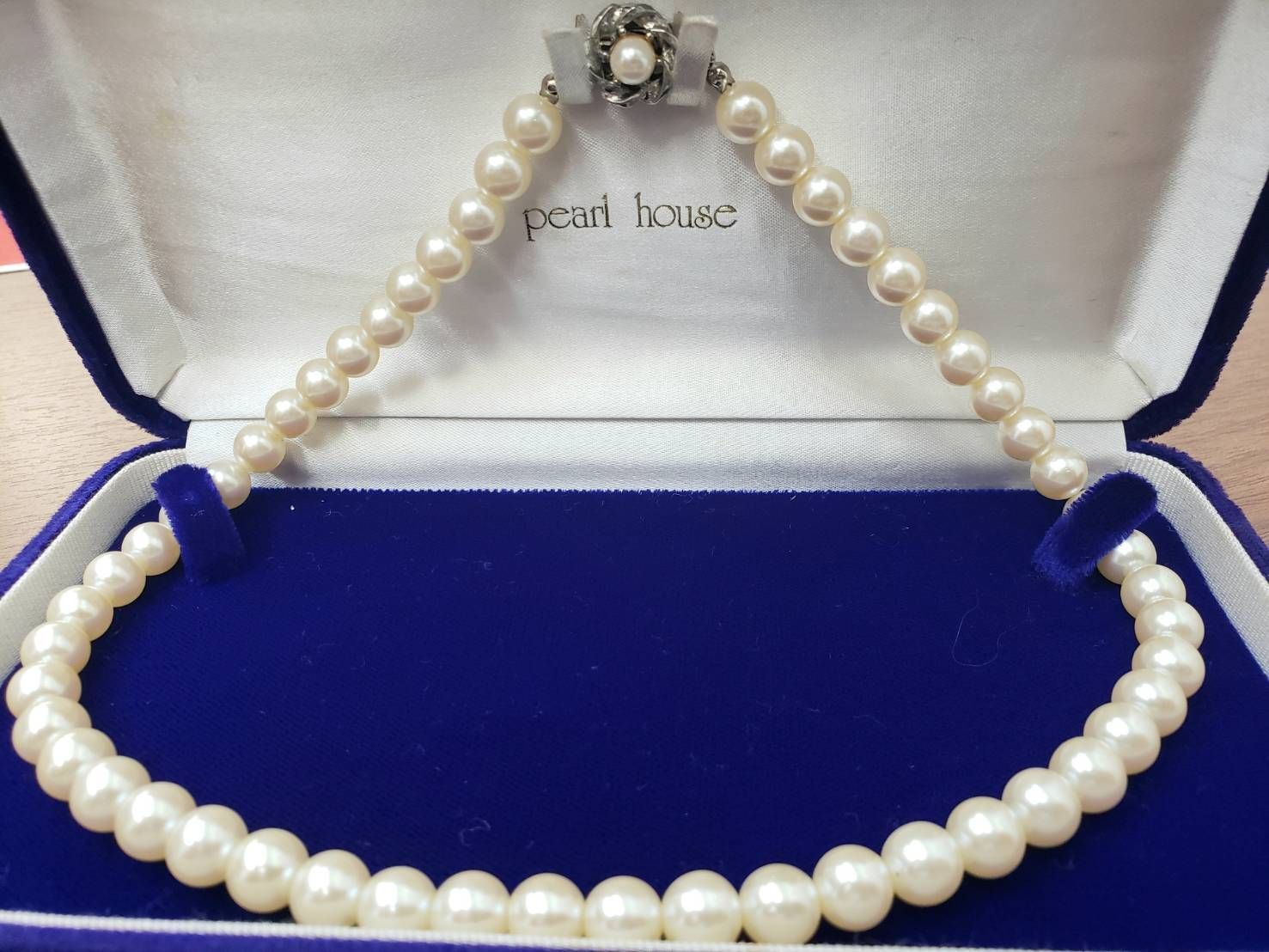 N 最終処分価格！【未使用】パールネックレス 本真珠 pearl house