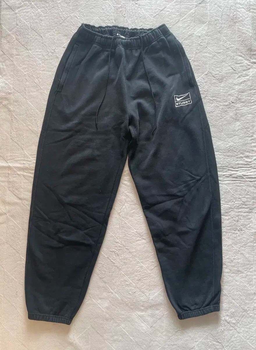 Nike ナイキ X STUSSY ステューシー NIKE×ステューシー NRG ウォッシュド フリース スウエットパンツ 黒