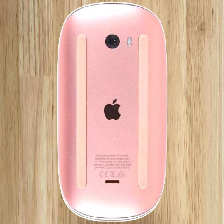 imac付属品Apple Magic Mouse ピンク本体 Apple Magic Mouse -Blue .iMac付属限定色ブルーSP - メルカリ